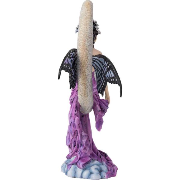 Amethyst Moon Fairy Statue