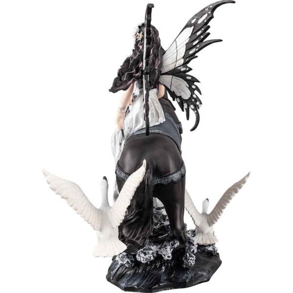 Swan Fairy with Horse Statue