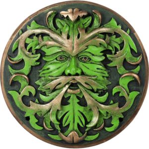 Bronzed Greenman Plaque