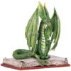 Green Dragon Scholar Statue