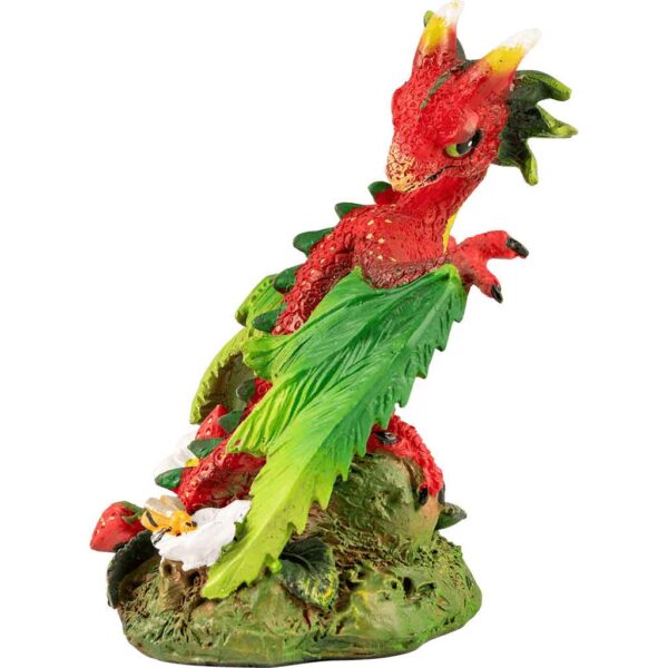 Strawberry Dragon Statue
