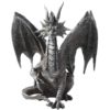 Black Checkmate Dragon Statue