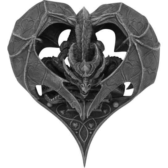 Dragon Heart Wall Plaque