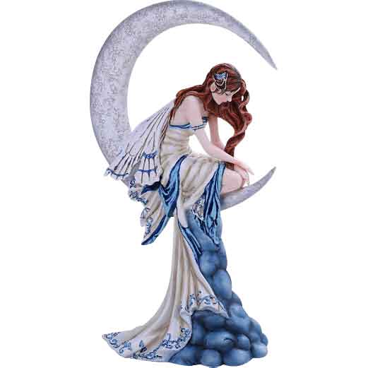 Memory Moon Fairy Statue