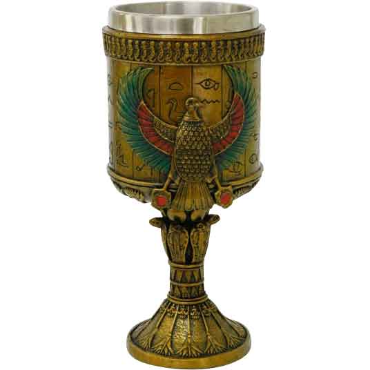 Winged Falcon Goblet