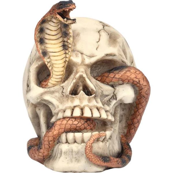 Cobra Skull Statue