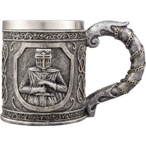 Metallic Templar Knight Tankard