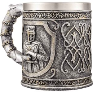 Metallic Templar Knight Tankard