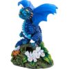 Blueberry Dragon Statue