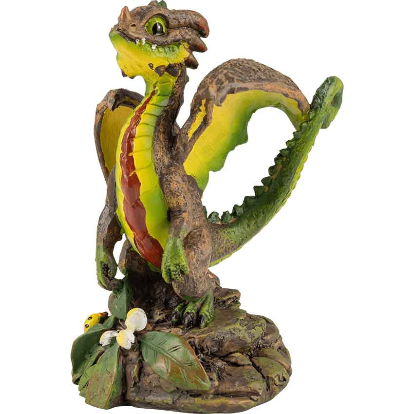 Avocado Dragon Statue