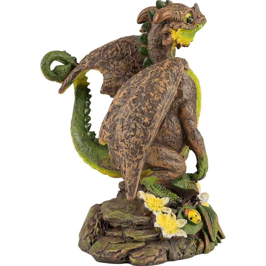Avocado Dragon Statue