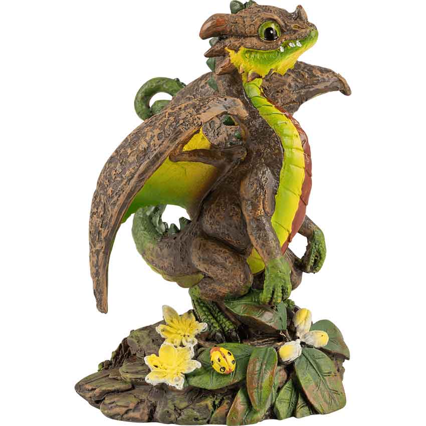 Avocado Dragon Statue