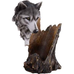 Wolf Head Wine Holder