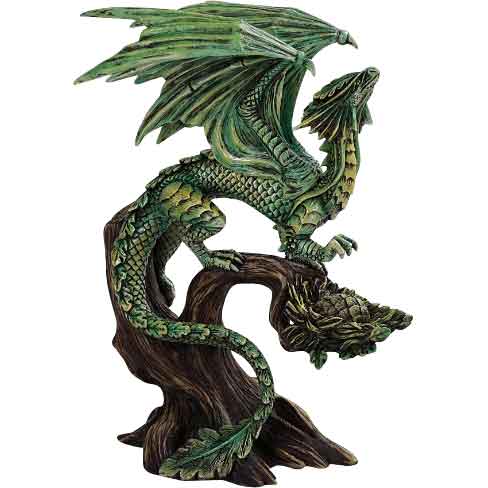 Forest Dragon Statue