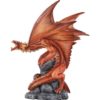 Lava Fire Dragon Statue