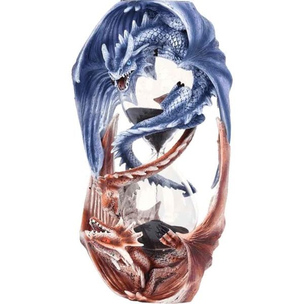 Fire and Ice Dragon Sand Timer