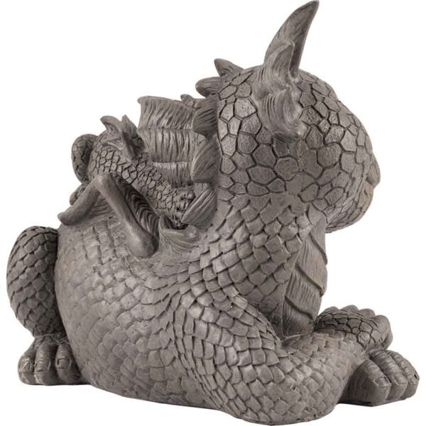 Dragon Family Garden Statue