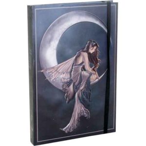 Embossed Memory Moon Fairy Journal