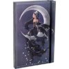 Embossed Solace Moon Fairy Journal