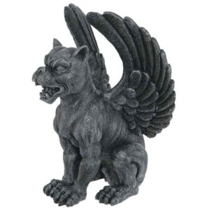 Winged Lioness Gargoyle Statue