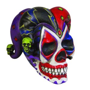 Jester Skull Statue