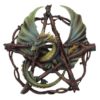 Forest Pentagram Dragon Wall Plaque by Anne Stokes