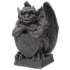 Gargoyle With Shield Statue