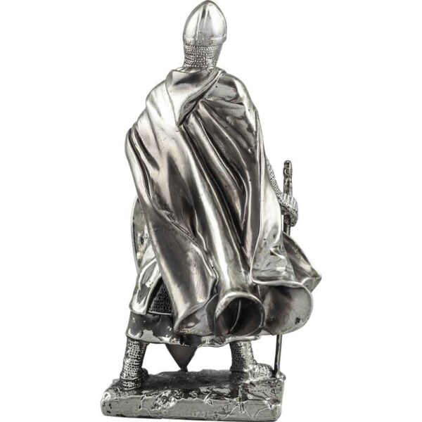 Resting Crusader Knight Statue
