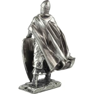 Resting Crusader Knight Statue