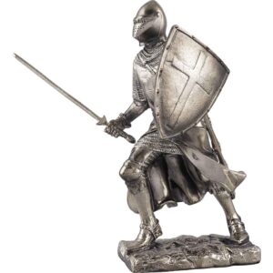 Valiant Crusader Knight Statue