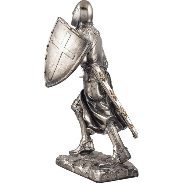 Valiant Crusader Knight Statue