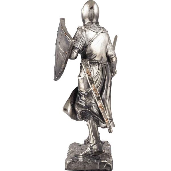 Valiant Crusader Knight Statue