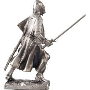 Valiant Crusader Knight Statue