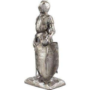 Triumphant Medieval Knight Statue