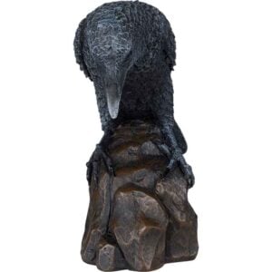 Curious Raven Statue
