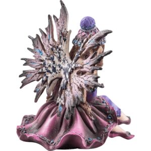 Thoughtful Fairy Sitter Statue