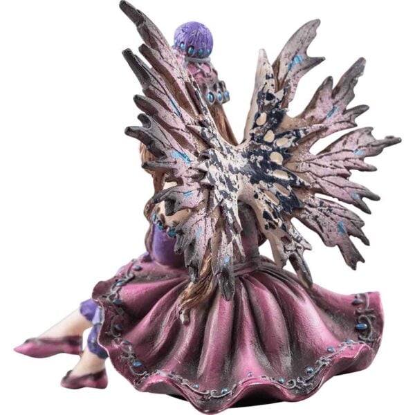 Thoughtful Fairy Sitter Statue