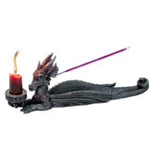 Dragon Incense Burner and Candle Holder