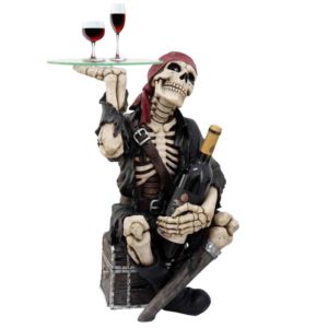 Skeletal Pirate Wine Table