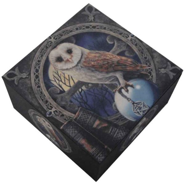 Owl and Pentacle Box