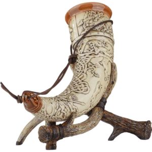 Drinking Horn of Cu Chulainn with Stand