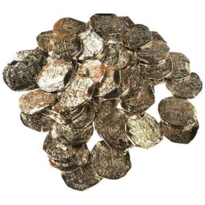 75 Medium Silver Pirate Coins