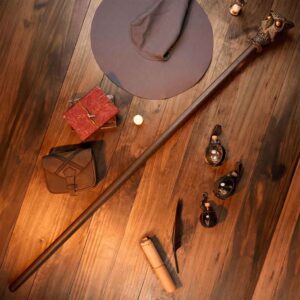 Wood Finish LARP Staff
