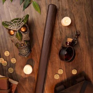 Wood Finish LARP Staff