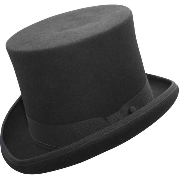 Edward Wool Top Hat