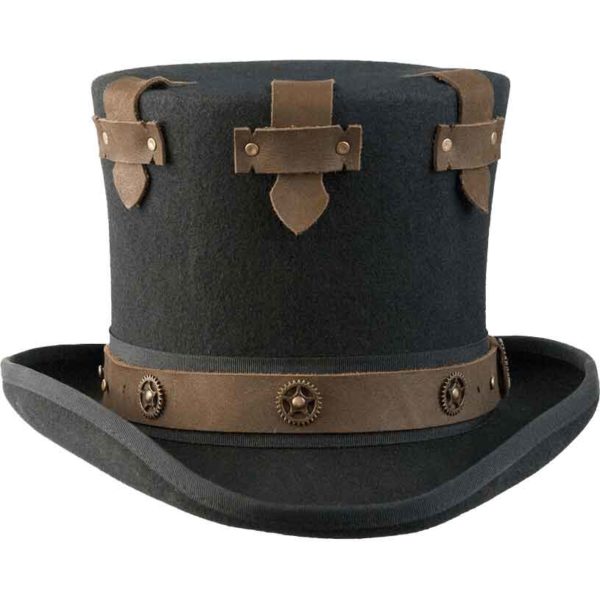Steampunk Secret Top Hat