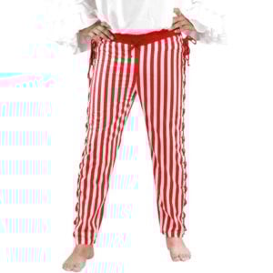 Sidestring Striped Pants