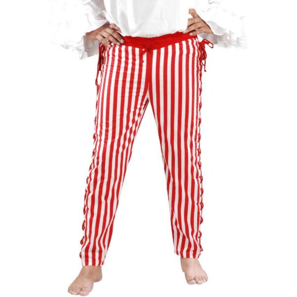 Sidestring Striped Pants