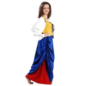 Double-Layer Medieval Skirt