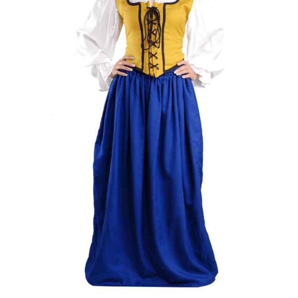 Double-Layer Medieval Skirt